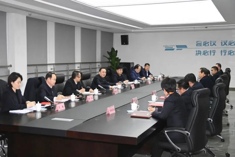 市委書記宋樂偉深入淮?？毓杉瘓F等部分民營企業走訪調研